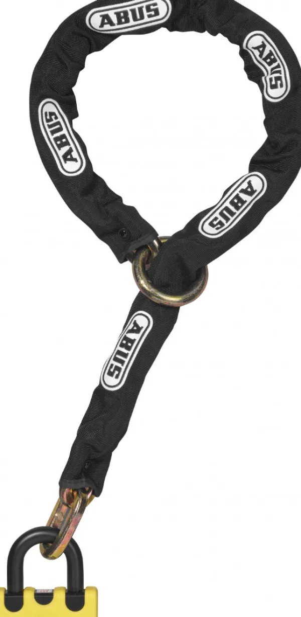 ABUS GRANIT Power XS Yellow 67 + 120cm Ketting> Motorsloten