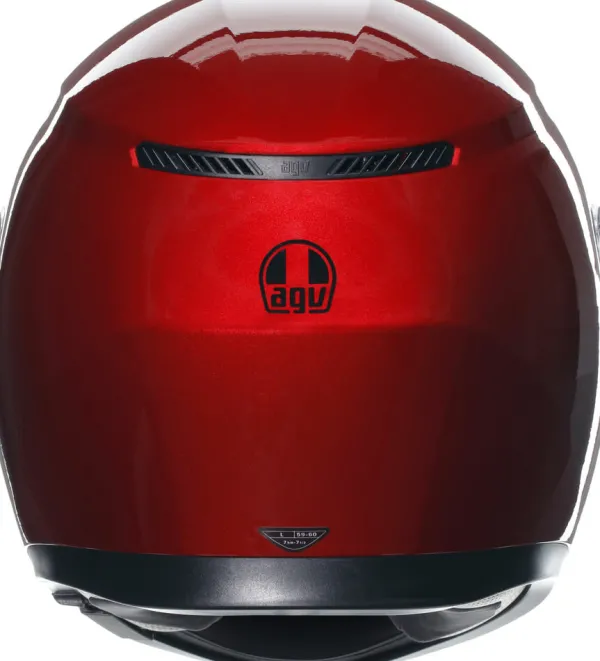 AGV K3 2023 Mono Competizione Red> Integraalhelmen|Helmen Met Zonnevizier