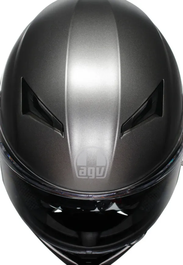 AGV K3 2023 Mono Matt Luna Grey> Integraalhelmen|Helmen Met Zonnevizier