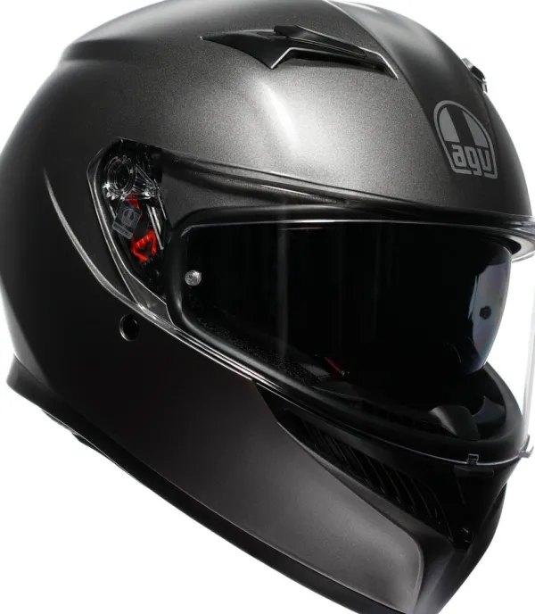 AGV K3 2023 Mono Matt Luna Grey> Integraalhelmen|Helmen Met Zonnevizier