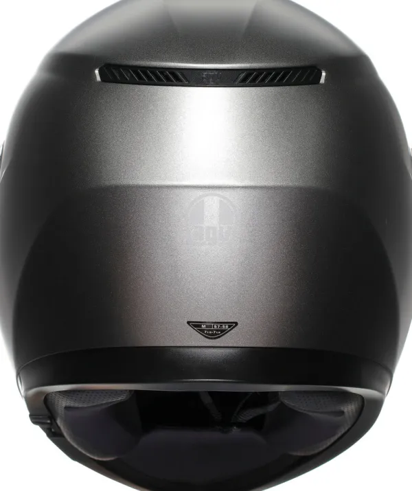 AGV K3 2023 Mono Matt Luna Grey> Integraalhelmen|Helmen Met Zonnevizier