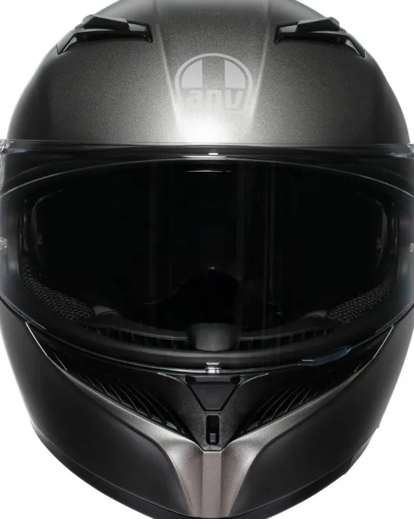 AGV K3 2023 Mono Matt Luna Grey> Integraalhelmen|Helmen Met Zonnevizier