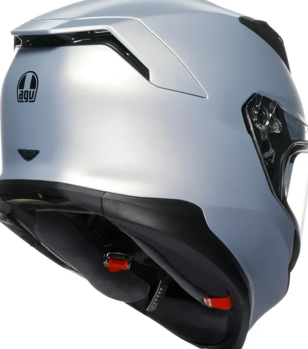 AGV K7 Mono Matt Prisma Silver> Integraalhelmen|Helmen Met Zonnevizier
