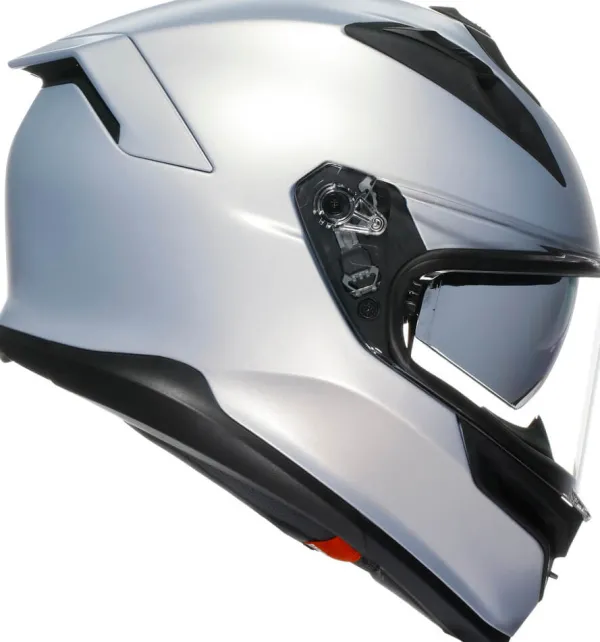 AGV K7 Mono Matt Prisma Silver> Integraalhelmen|Helmen Met Zonnevizier
