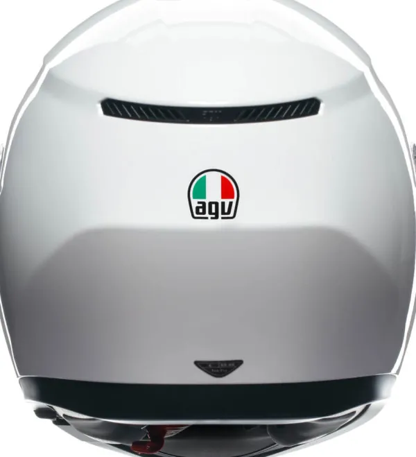 AGV K3 2023 Mono Seta White> Integraalhelmen|Helmen Met Zonnevizier