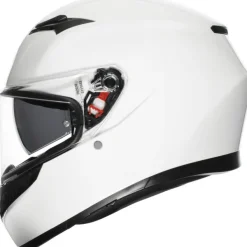 AGV K3 2023 Mono White> Integraalhelmen|Helmen Met Zonnevizier
