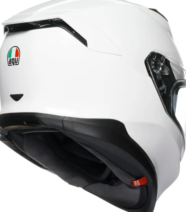 AGV K7 Mono White> Integraalhelmen|Helmen Met Zonnevizier