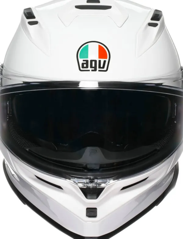 AGV K7 Mono White> Integraalhelmen|Helmen Met Zonnevizier