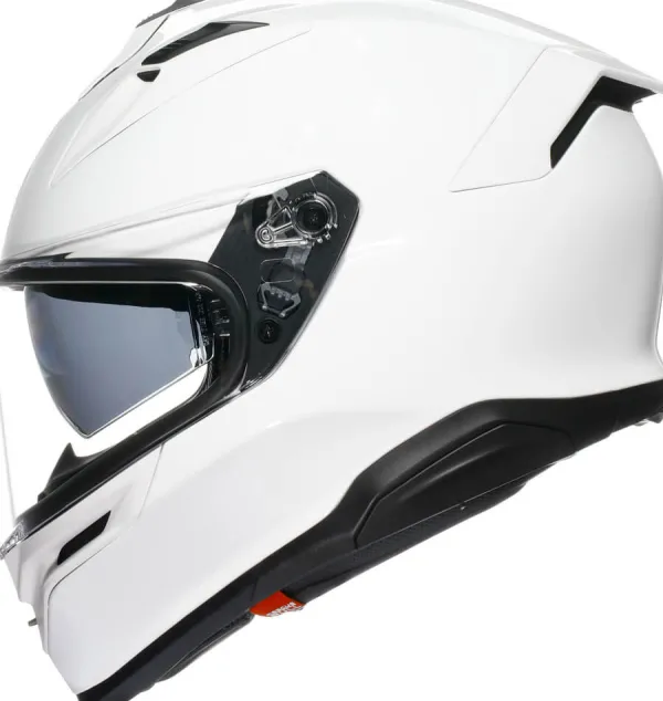 AGV K7 Mono White> Integraalhelmen|Helmen Met Zonnevizier