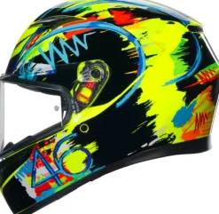 AGV K3 2023 Rossi Winter Test 2019> Integraalhelmen|Helmen Met Zonnevizier