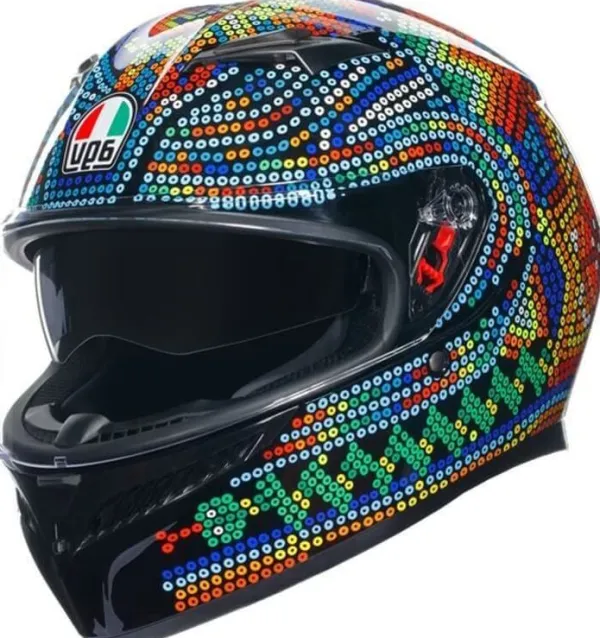 AGV K3 2023 Rossi Winter Test 2018> Integraalhelmen|Helmen Met Zonnevizier