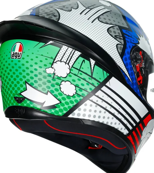 AGV K1 S Bang Matt Italy/Blue> Integraalhelmen|Race Helmen