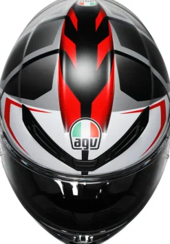 AGV K6 S Karve Matt Black/White/Red><noscript><img width=