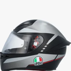 AGV K1 S Lap Matt Black/Grey/Red 034> Integraalhelmen|Race Helmen