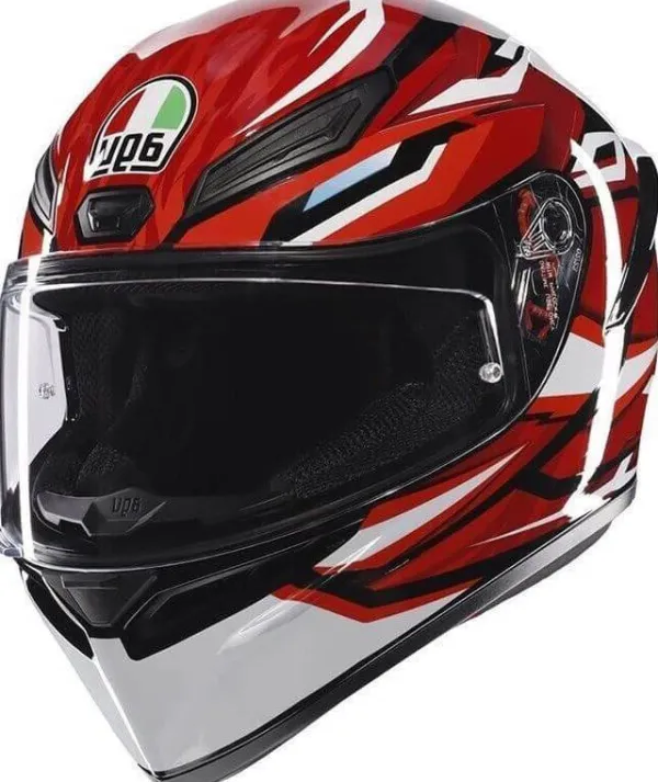 AGV K1 S Lion Black/Red/White 035> Integraalhelmen|Race Helmen