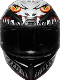 AGV K1 S Lyzard Matt Black/Grey/Red><noscript><img width=