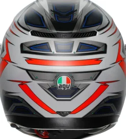 AGV K3 2023 Space Matt White/Red Fluo><noscript><img width=
