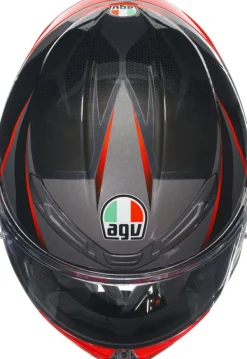 AGV K6 S Slashcut Black/Grey/Red><noscript><img width=