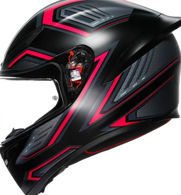 AGV K1 S Sling Matt Black/Pink> Integraalhelmen|Race Helmen
