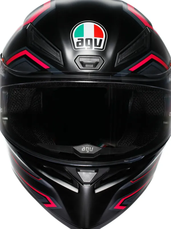 AGV K1 S Sling Matt Black/Pink> Integraalhelmen|Race Helmen