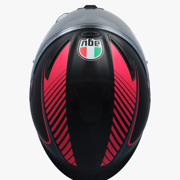 AGV K1 S Warmup Black/Pink> Integraalhelmen|Race Helmen
