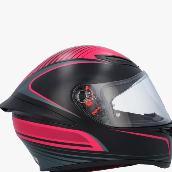 AGV K1 S Warmup Black/Pink> Integraalhelmen|Race Helmen