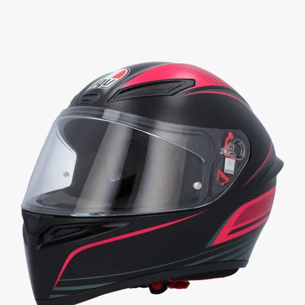 AGV K1 S Warmup Black/Pink> Integraalhelmen|Race Helmen