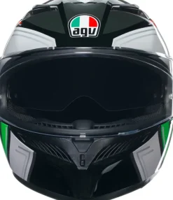 AGV K3 2023 Wing Black/Italy> Integraalhelmen|Helmen Met Zonnevizier