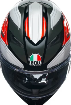 AGV K3 2023 Wing Black/Italy> Integraalhelmen|Helmen Met Zonnevizier