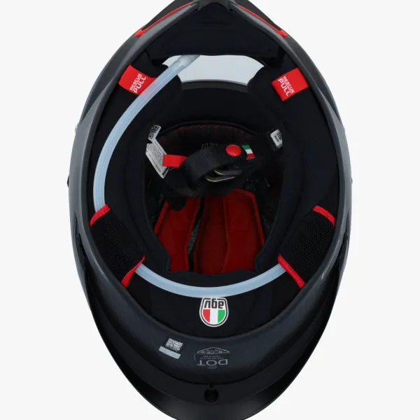 AGV Pista GP RR Intrepido Matt Carbon/Black/Red 019> Integraalhelmen|Carbon Helmen