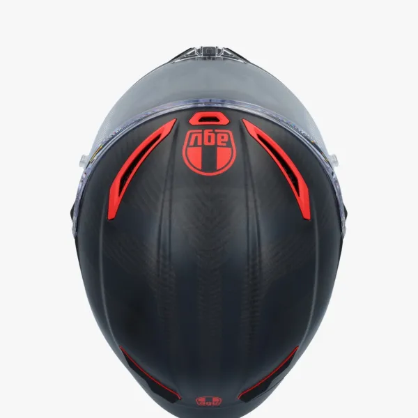 AGV Pista GP RR Intrepido Matt Carbon/Black/Red 019> Integraalhelmen|Carbon Helmen