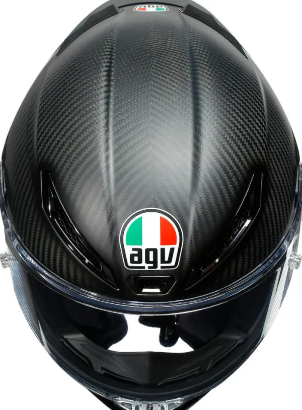 AGV PISTA GP RR Mono Matt Carbon> Integraalhelmen|Carbon Helmen