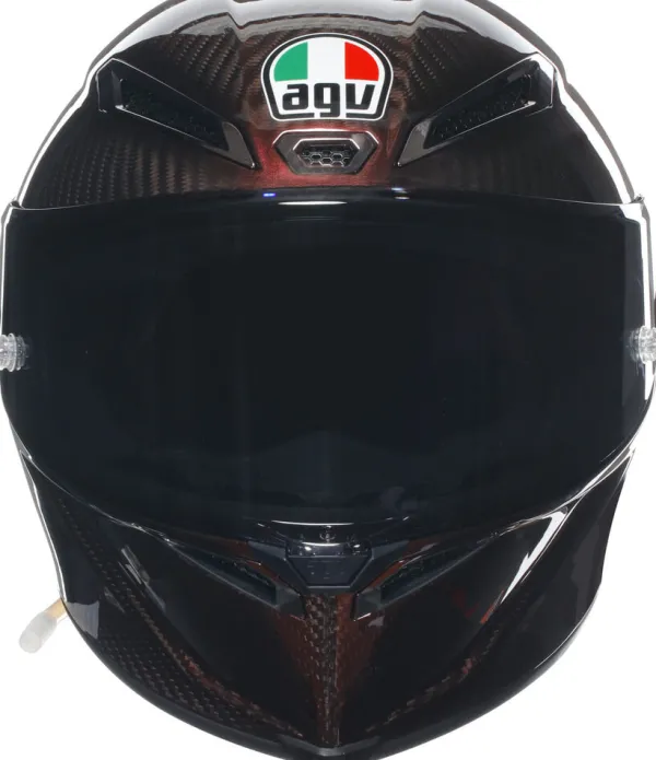 AGV PISTA GP RR Mono Red Carbon> Integraalhelmen|Carbon Helmen