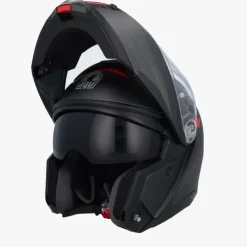 AGV Tourmodular Frequency Matt Gunmetal/Red 005><noscript><img width=