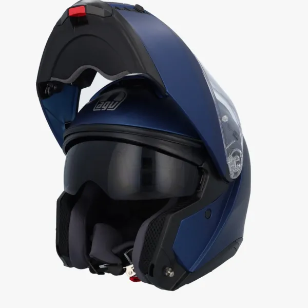AGV Tourmodular Galassia Blue Matt 004> Systeemhelmen