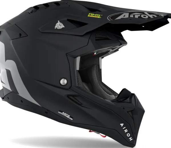 Airoh Aviator 3 Flat Black> Adventure Helmen|Crosshelmen