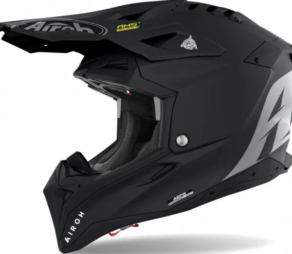 Airoh Aviator 3 Flat Black> Adventure Helmen|Crosshelmen