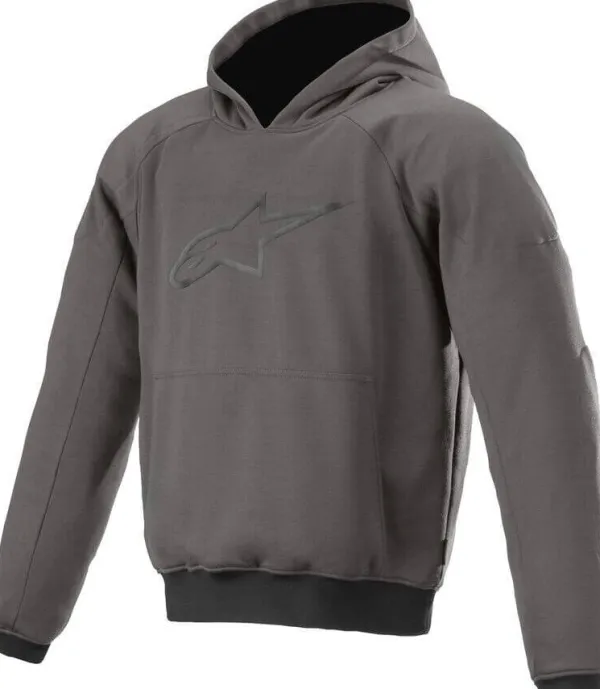 Alpinestars Ageless Motorhoodie Asphalt Melange 9126> Motorhoodies|Motorjassen