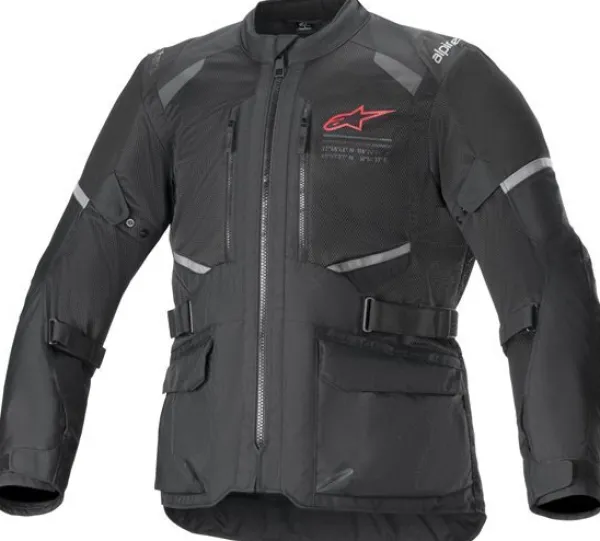 Alpinestars Andes Air Drystar Motorjas Black 10> Motorjassen