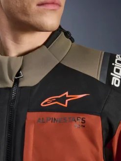 Alpinestars Andes V4 Drystar Motorjas Walnut Rust Black 9279><noscript><img width=