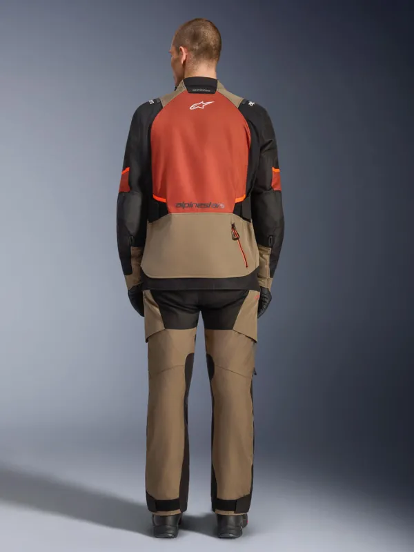 Alpinestars Andes V4 Drystar Motorjas Walnut Rust Black 9279> Motorjassen