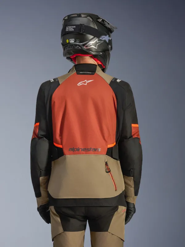 Alpinestars Andes V4 Drystar Motorjas Walnut Rust Black 9279> Motorjassen
