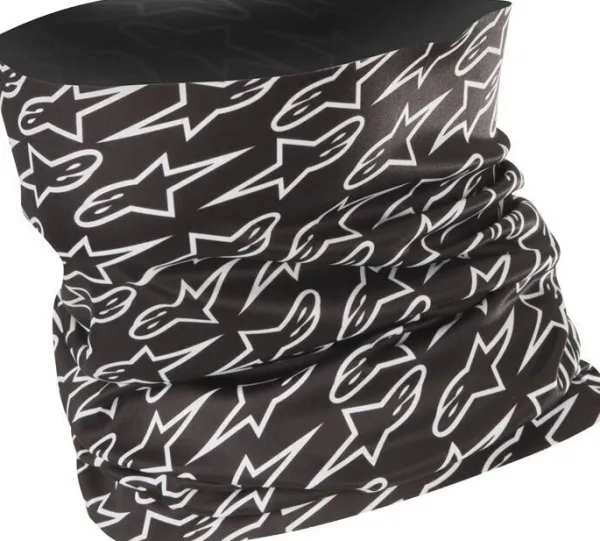 Alpinestars Astars Neck Tube Black White 12> Nekwarmers En Windcollars
