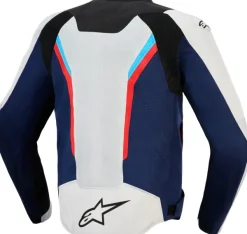 Alpinestars Ast V3 Air Motorjas Silver/Deep Blue/Bright Red><noscript><img width=