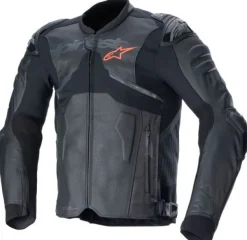 Alpinestars Atem V5 Leather Motorjas Black 10> Motorjassen