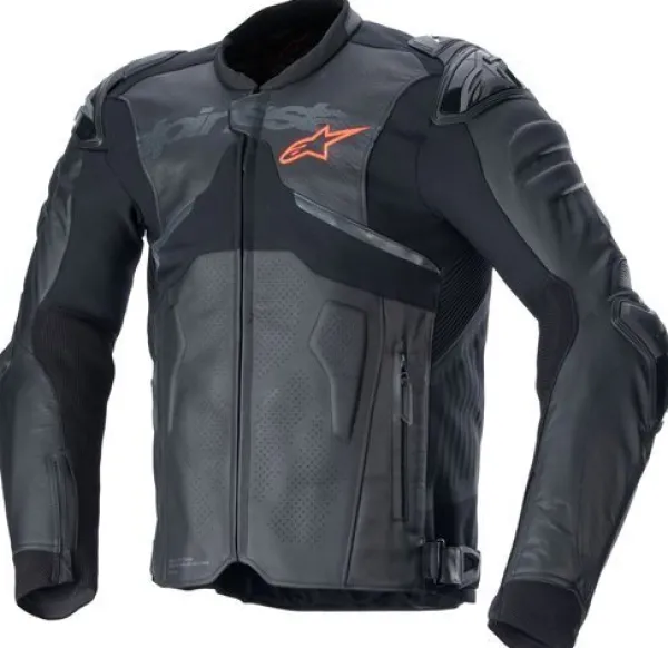 Alpinestars Atem V5 Leather Motorjas Black 10> Motorjassen