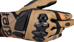 Alpinestars Belize V3 Drystar Gloves Black Gobi Brown 1418> Motorhandschoenen