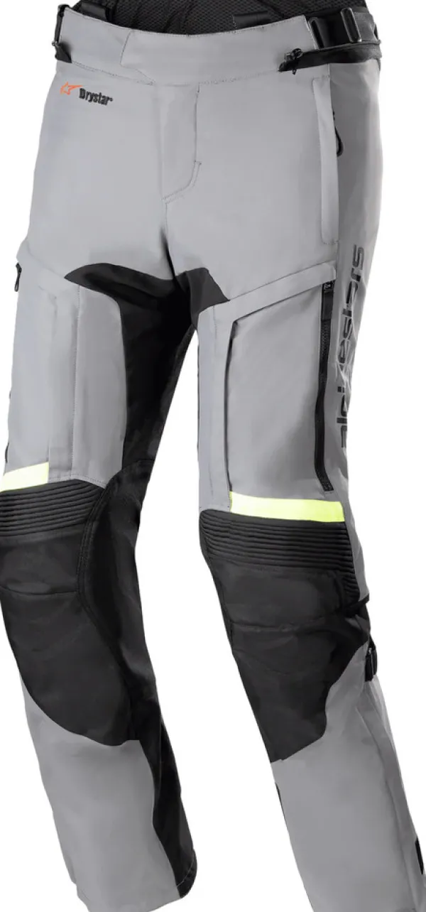 Alpinestars Bogota' Pro Drystar Motorbroek 3 Seasons Dark Gray Yellow Fluo 9350> Motorbroeken