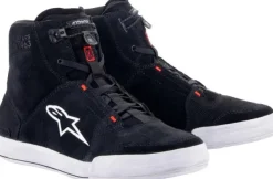 Alpinestars Chrome Motorhoodie Black Cool Gray Red Fluo 1054>Heren Heren Motorschoenen