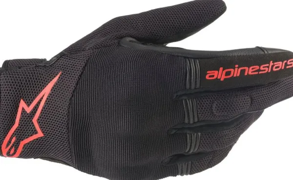 Alpinestars Copper Gloves Black/Red/Fluo 1030> Motorhandschoenen